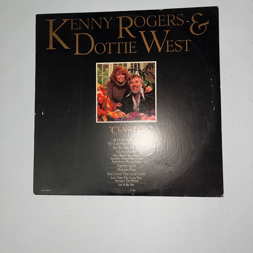 💙 Kenny Rogers & Dottie West Classics Vinyl Album